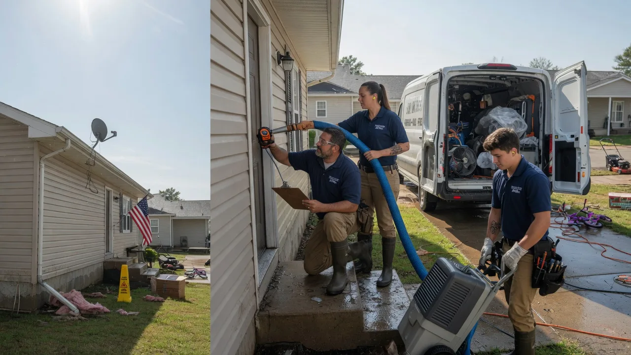 Ceiling Water Damage Restoration in Arena, WI near me